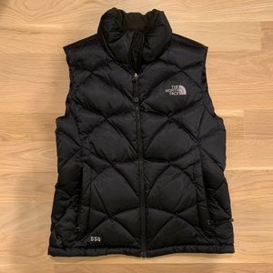 The North Face Black Puffer Vest